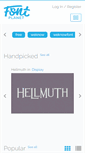 Mobile Screenshot of fontplanet.com